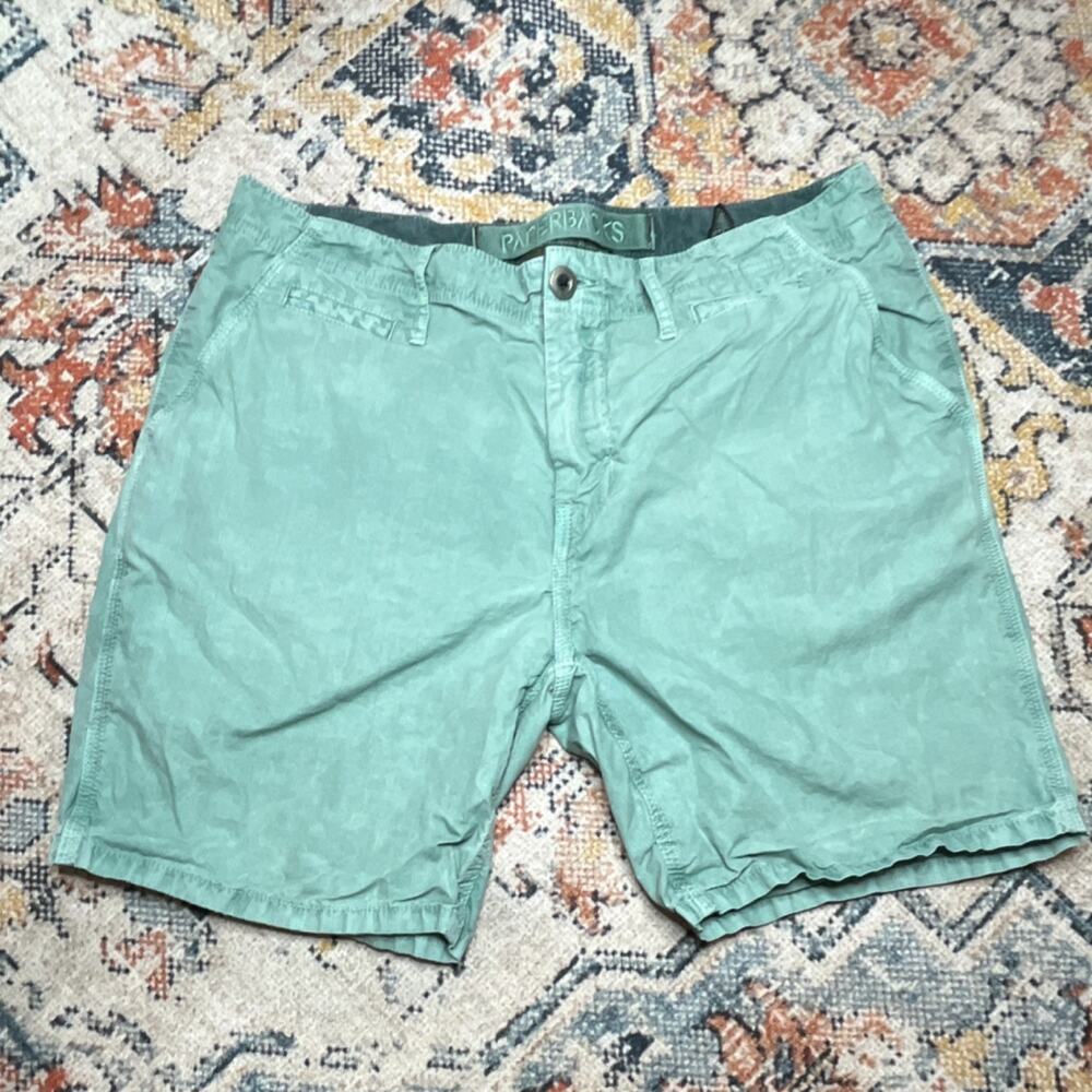 Original Paperbacks Sage Green Chino Shorts - Men’s Size 34